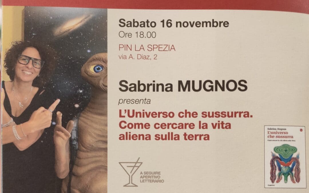 “L’UNIVERSO CHE SUSSURRA” di Sabrina Mugnos