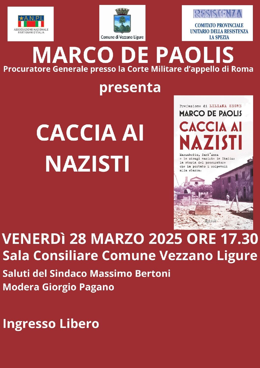 “CACCIA AI NAZISTI” di Marco De Paolis