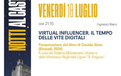 “VIRTUAL INFLUENCER” di Davide Sisto – Edizioni Einaudi